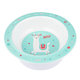 CANPOL BABIES Miska melamínová s prísavkou Exotic animals 270 ml tyrkysová
