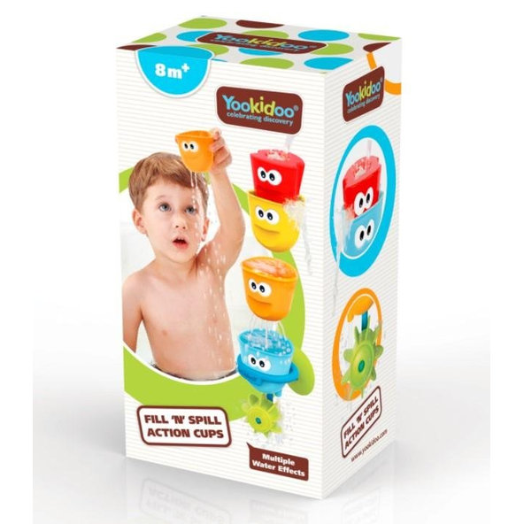 YOOKIDOO Poháriky do vane