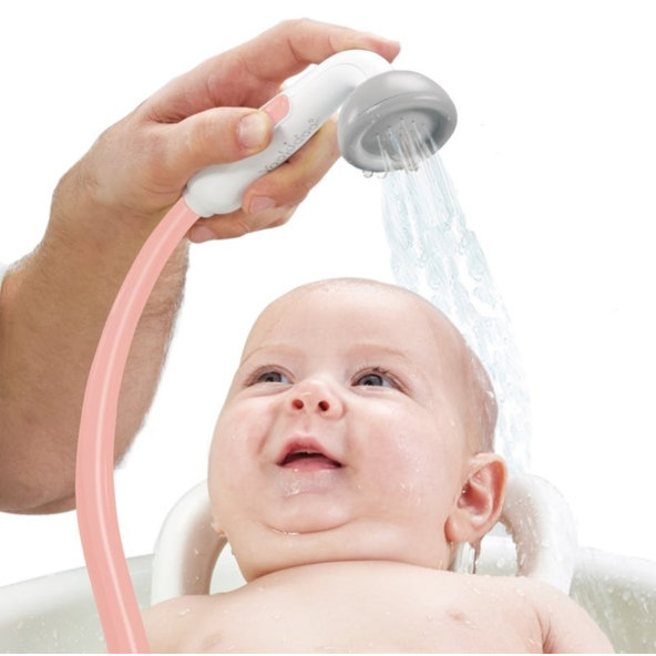 YOOKIDOO Sprcha detská slon - šedoružová