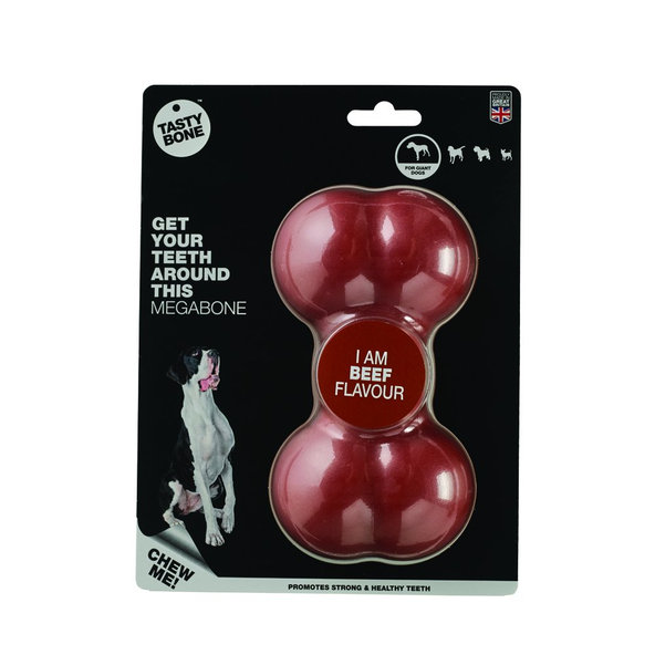 TASTY BONE Megakosť nylonová pre extra veľkých psov - Hovädzie mäso