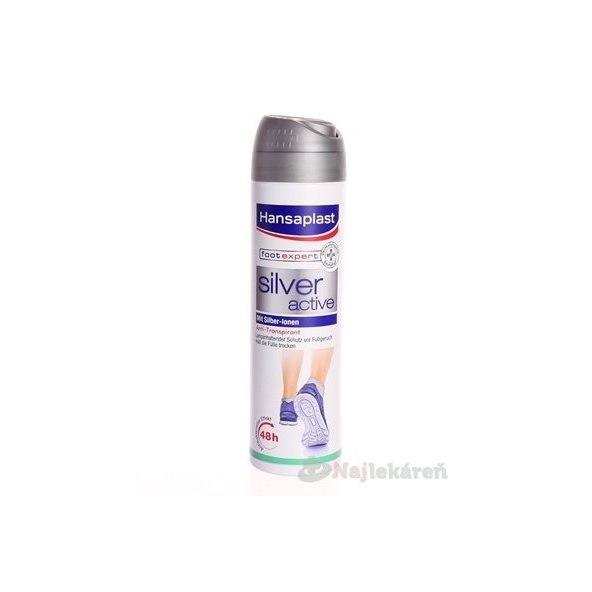 HANSAPLAST sprej na nohy SILVER active 150ml