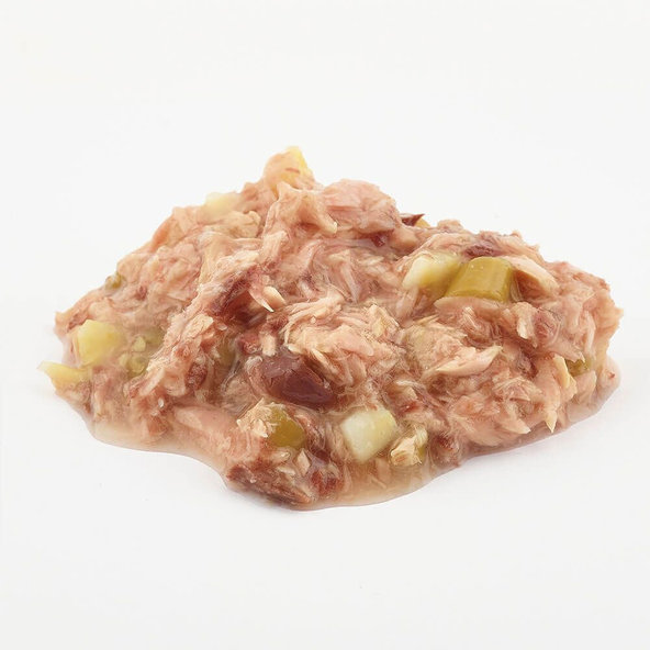 FISH4DOGS Konzerva pre psov Finest s tuniakom, sladkými zemiakmi a zelenými fazuľkami 85g