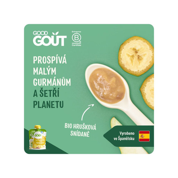 GOOD GOUT BIO Hruškové raňajky 70 g