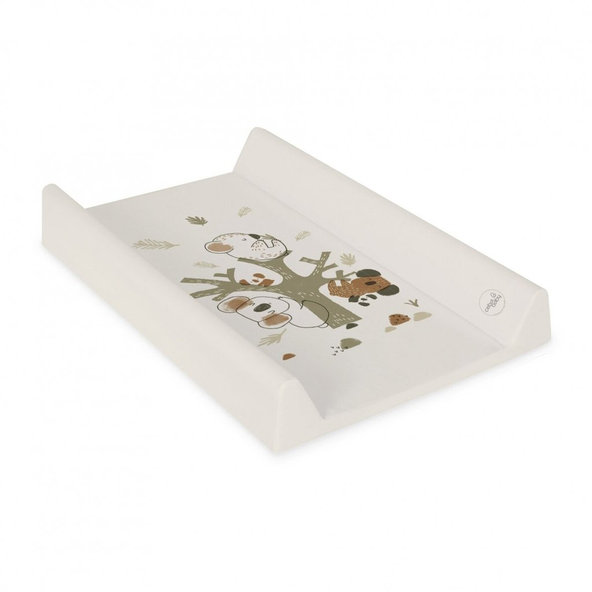 CEBA Podložka prebaľovacia 2-hranná s pevnou doskou (50x70) Basic Koala