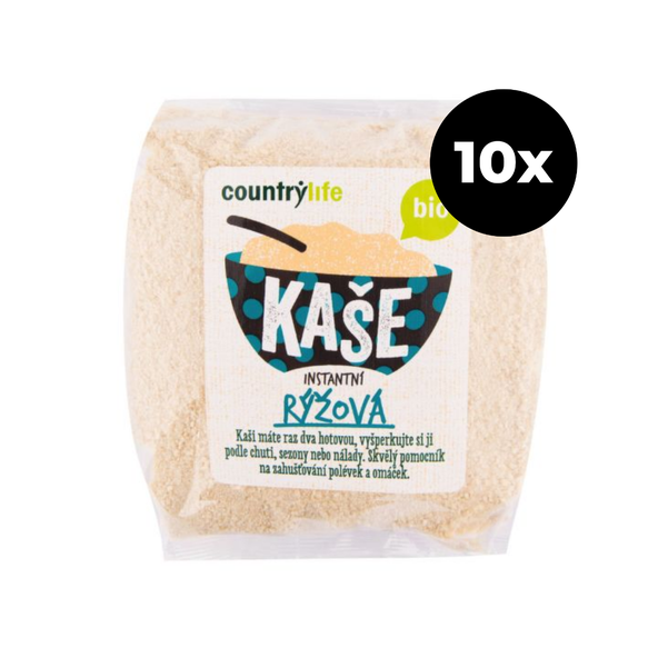 BIO Ryžová kaša - Country Life 10 x 300 g