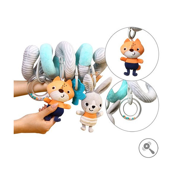 BABYONO Špirála s aktivitami Hey Monday 0m+