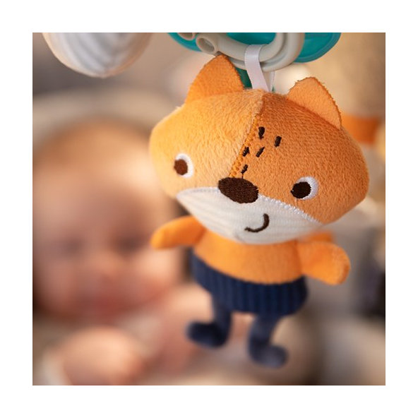 BABYONO Špirála s aktivitami Hey Monday 0m+