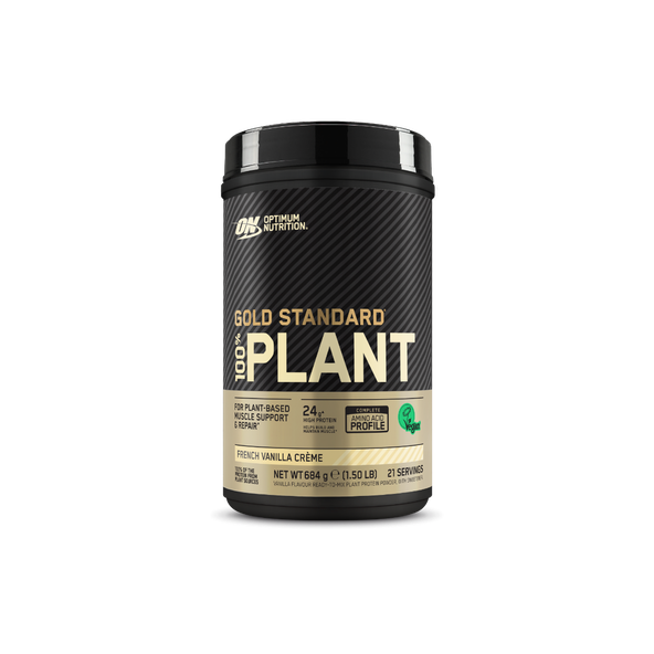 Proteín Gold Standard 100% Plant - Optimum Nutrition, príchuť vanilka, 680g