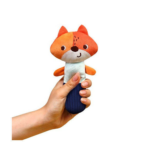 BABYONO Hračka pískacia Líška Monday 3m+