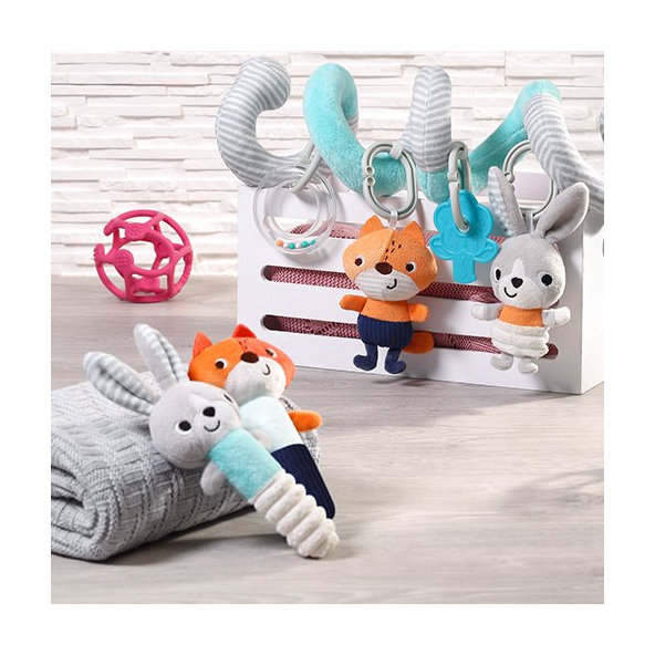 BABYONO Hračka pískacia Líška Monday 3m+