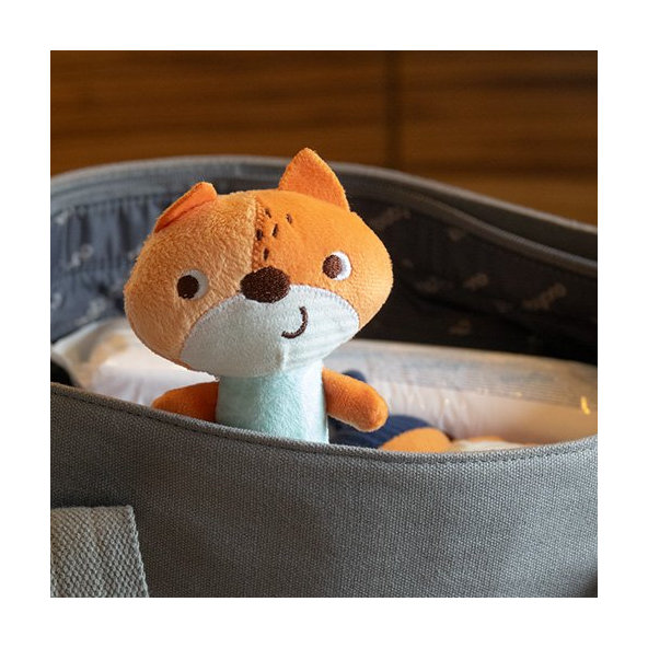 BABYONO Hračka pískacia Líška Monday 3m+