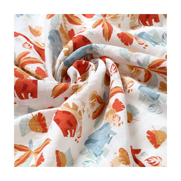 BABYONO Plienky mušelínové Super soft 3 ks - modrá