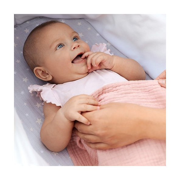 BABYONO Plienky mušelínové Super soft 3 ks - modrá