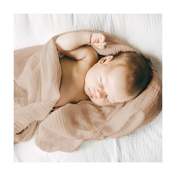 BABYONO Plienky mušelínové Super soft 3 ks - modrá