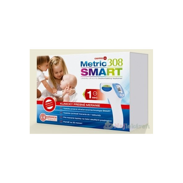 Cemio Metric 308 Smart bezkontaktný teplomer 1ks