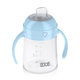 LOVI Hrnček prvý s náustkom 150 ml modrý