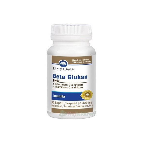 Pharma Activ BETA GLUKÁN Forte 60 tbl