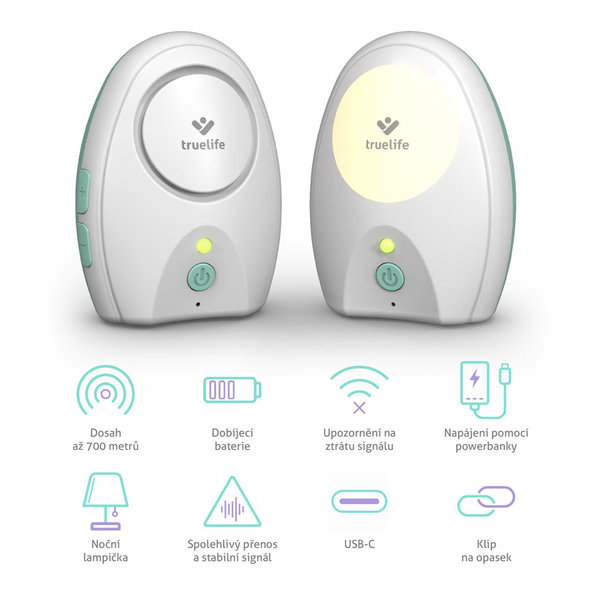 TRUELIFE Pestúnka digitálna audio NannyTone VM Pocket