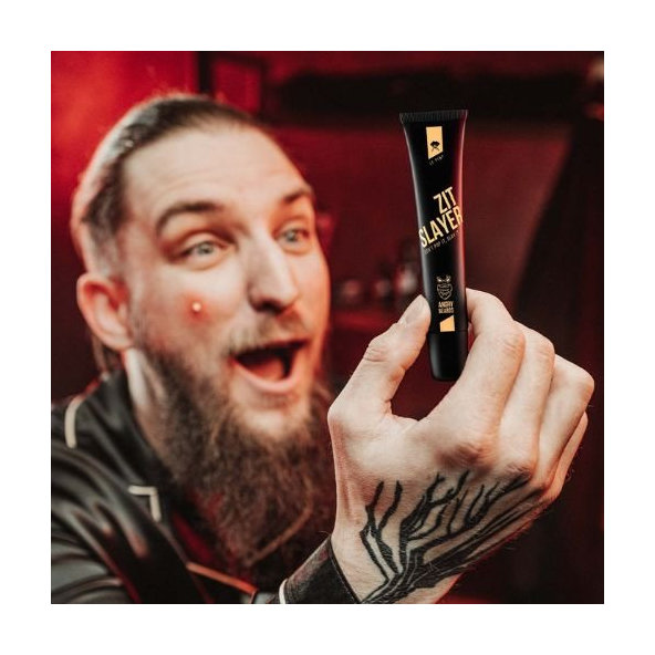 Gél na akné pre mužov Zit Slayer Le Pimp Angry Beards 15ml
