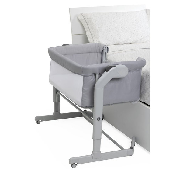 CHICCO Postieľka Next2Me Magic Evo - Dark Grey