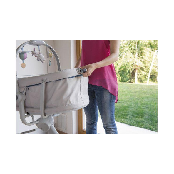 CHICCO Postielka/lehátko/stolička Chicco Baby Hug 4v1 - Glacial