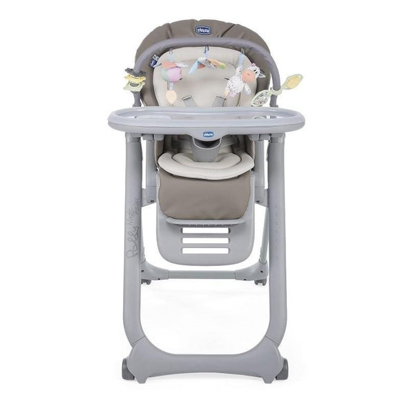 CHICCO Stolička jedálenská Polly Magic Relax - Cocoa