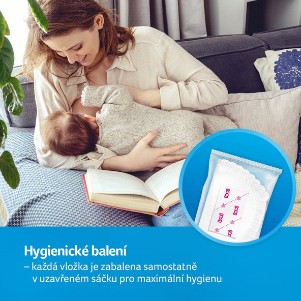 LOVI Vložky do podprsenky Discreet Elegance 40 ks čierne