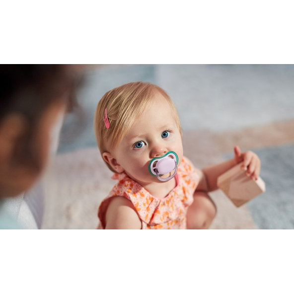 Philips AVENT Cumlík Ultra air neutral 0-6m dievča fialová 2ks