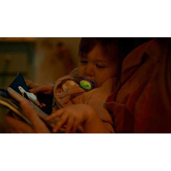 Philips AVENT Cumlík Ultra air nočný 6-18m dievča 2ks