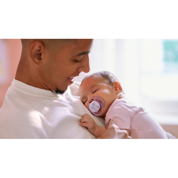 Philips AVENT Cumlík Ultrasoft Premium 0-6m fialová 1 ks