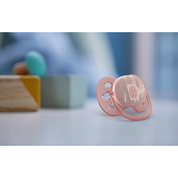 Philips AVENT Cumlík Ultrasoft Premium zvieratko 0-6m dievča 2 ks