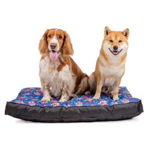 Matrac Sychrov nylon sovy, pre stredné a veľké plemená psov 90x60cm