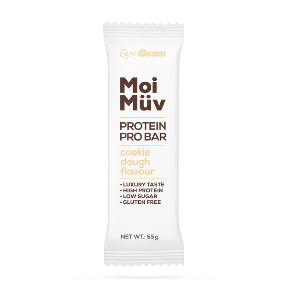 MoiMüv Proteínová tyčinka Protein Pro Bar - GymBeam COOKIE 55g