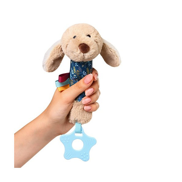 BABYONO Hračka pískacia Psík Willy 0m+