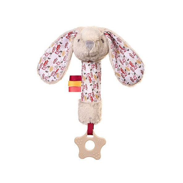 BABYONO Hračka pískacia Zajko Milly 0m+