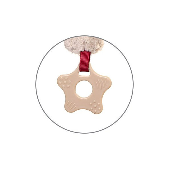 BABYONO Hračka pískacia Zajko Milly 0m+