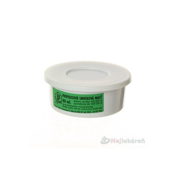 Prír. farmácia PROPOLISOVA SMREKOVA MAST 80 ml