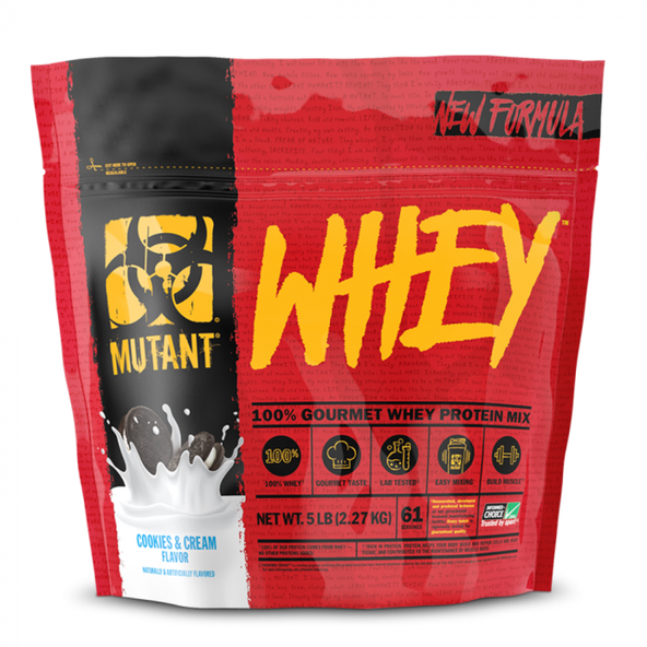 Proteín Mutant Whey - PVL jahodový krém 908g