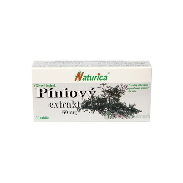 Naturica PÍNIOVÝ EXTRAKT 50 mg, 30 tbl