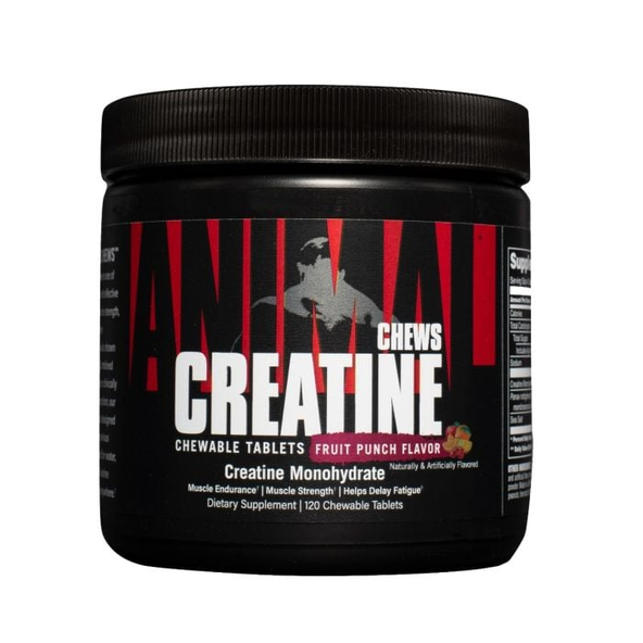 Animal Creatine Chews - Universal Nutrition hrozno 120 tabliet