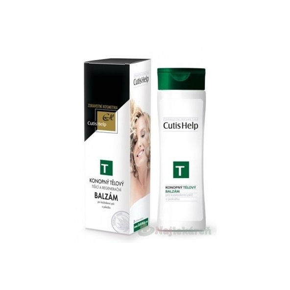 CutisHelp konopný telový balzam - nový