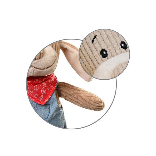 BABYONO Hračka hudobná na C krúžku Psík záhradník 0m+