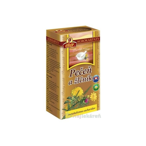 AGROKARPATY PEČEŇ a žlčník, 20x2 g