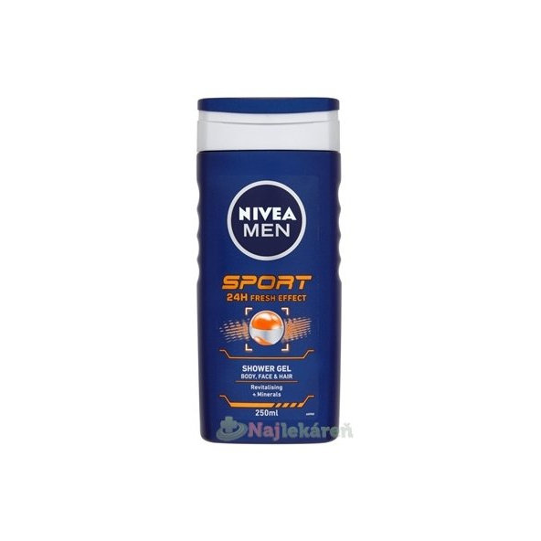NIVEA MEN SPRCHOVÝ GÉL SPORT 250ml