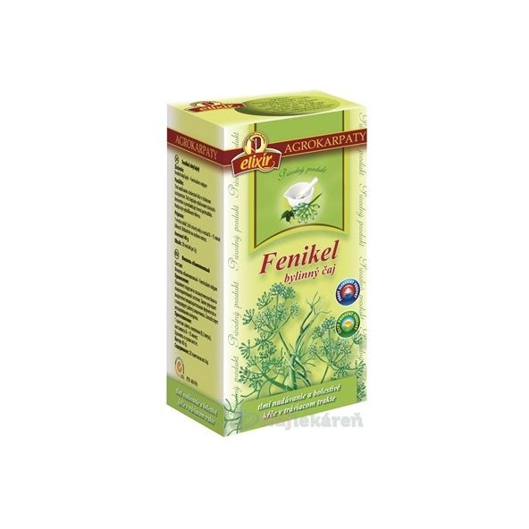 AGROKARPATY FENIKEL bylinný čaj, 20x2 g