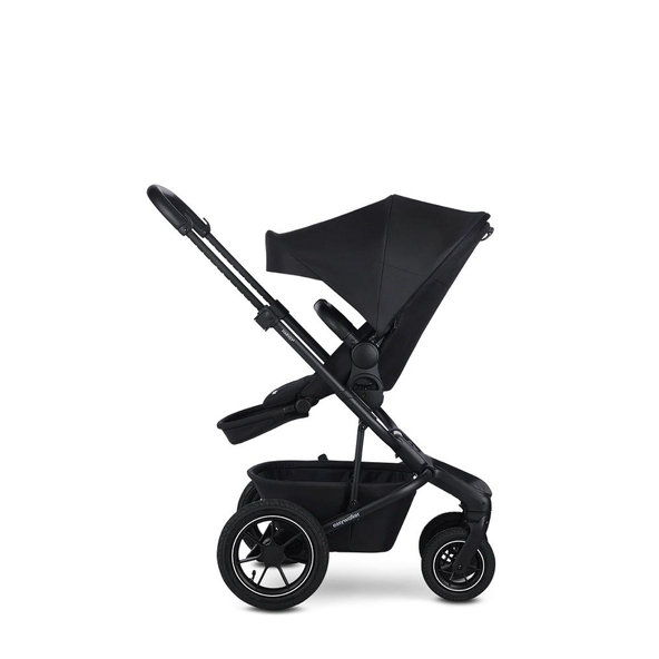 EASYWALKER Set XXL kočík kombinovaný Harvey⁵ Air Midnight Black s príslušenstvom
