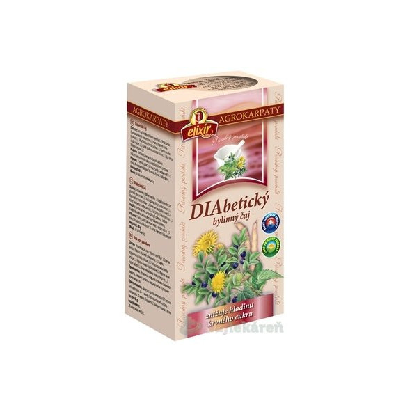 AGROKARPATY DIABETICKÝ ČAJ, 20x2 g