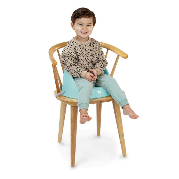 INGENUITY Podsedák na jedálenskú stoličku  Easy Clean Booster Teal do 15KG