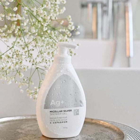 Micelárny sprchový gél so striebrom TianDe 300g