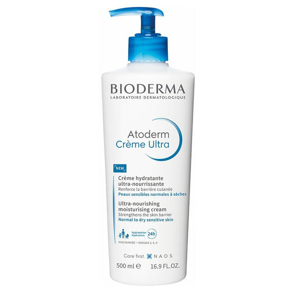 BIODERMA Atoderm BALÍK Krém Ultra 500ml + Sprchový gél 500ml